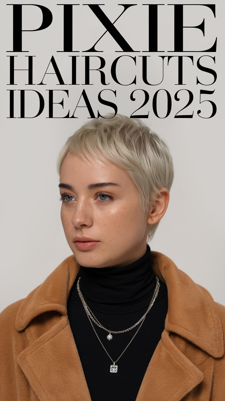 Pixie Haircuts Ideas 2025 – 20 Modern, Messy, and Cute Hairstyles