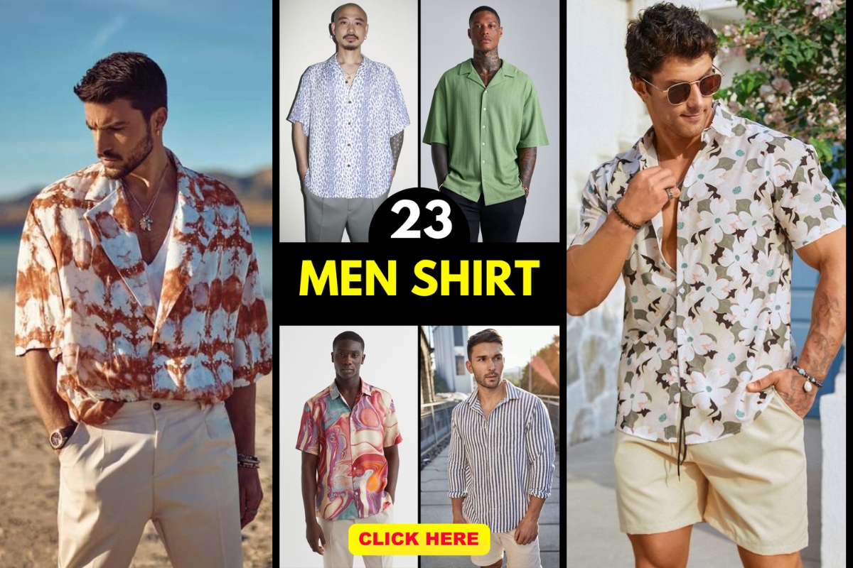 Explore men’s shirts: Styles, patterns and fashion trends 23 ideas