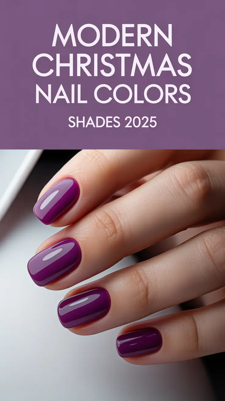 Modern Christmas Nail Colors Shades 2025 — Best Winter Gel, Dip & Simple Nail Ideas in Red & Green